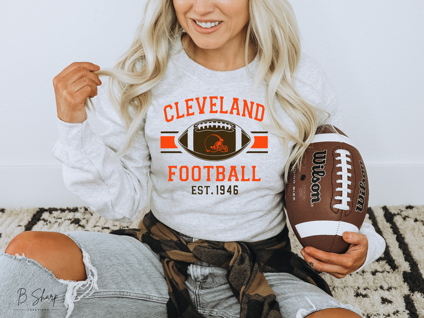 Cleveland Football Sweatshirt