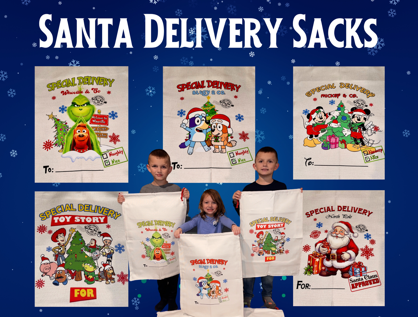 Santa Delivery Sacks